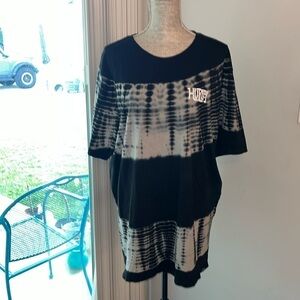 Hurley Everyday Washed+ Morro Short Sleeve T-Shirt size 2X tie dye